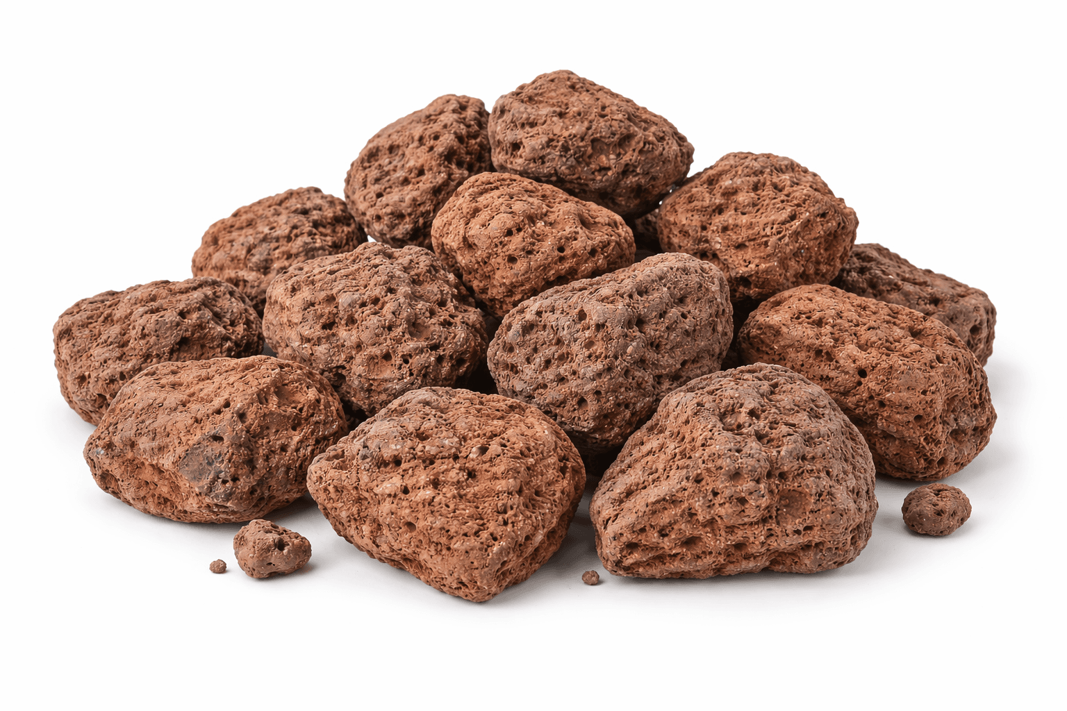 Gros calibre de pouzzolane 20/50 mm pour drainage intensif et gabions